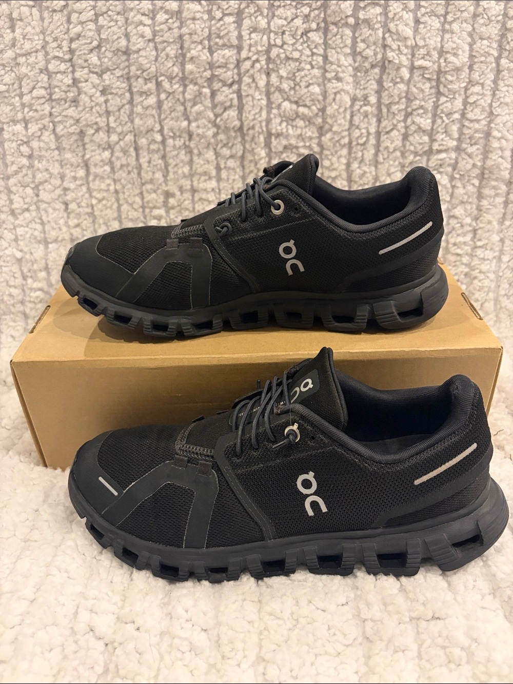 On Running Black Men’s Athletic Running Shoes